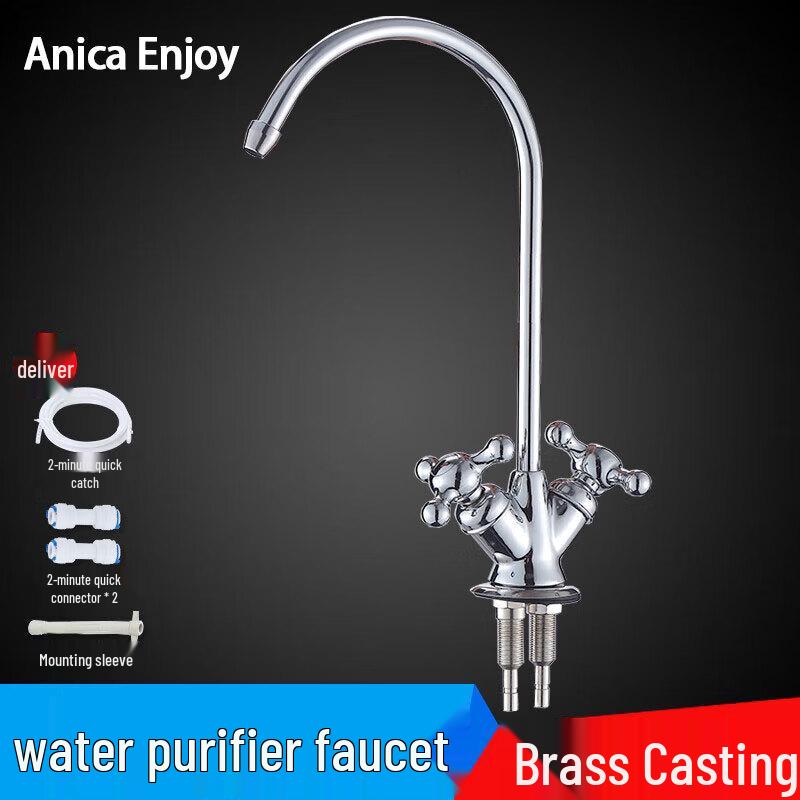 Anica Enjoy Brass Dual-Inlet Single-Cold Water Purifier Faucet