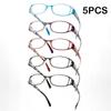 5PCS Women's Presbyopia Reading Glasses Unisex Eyegalsses Stylish Readers for Sight with Diopter Glasses +1.0~4.0