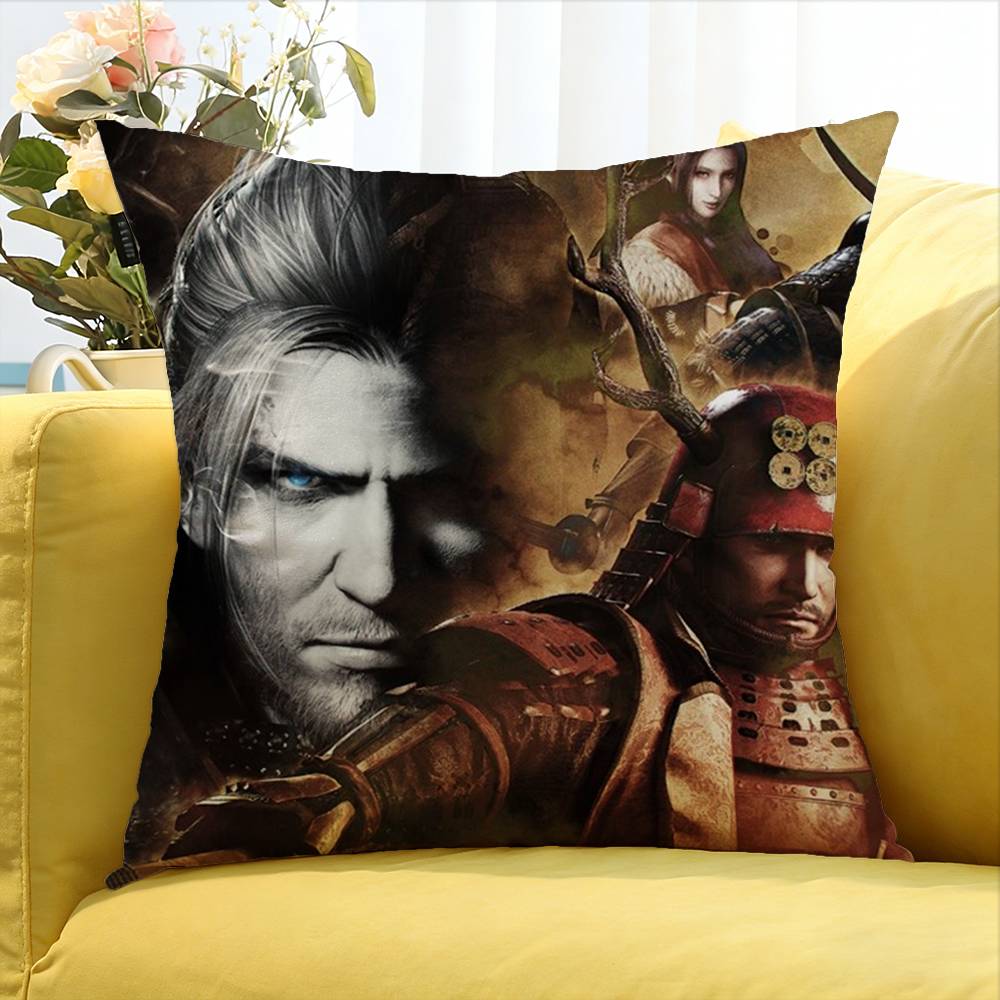 Game N-Io-H Various Sizes Square Pillow Case For Car Home Bedchamber Decor