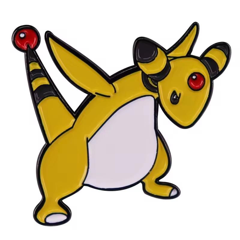 Anime Game Pokemon Soft Enamel Pin Lapel Pins for Backpack Metal Badges Brooch for Clothes Jewelry Accessories