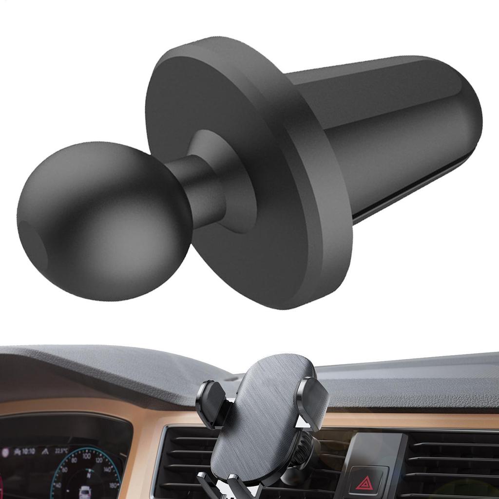 Universal 17mm Ball Head Car Phone Holder Base for Car Air Vent Mount Clip In Car Support Stick Cell Phone Support Bracket