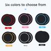 2Pcs Car Styling Coaster Waterproof PVC Non-Slip Mat Water Cup Pad Decorate Accessories For Mercedes Benz W211 W203 W204 W210 KR9