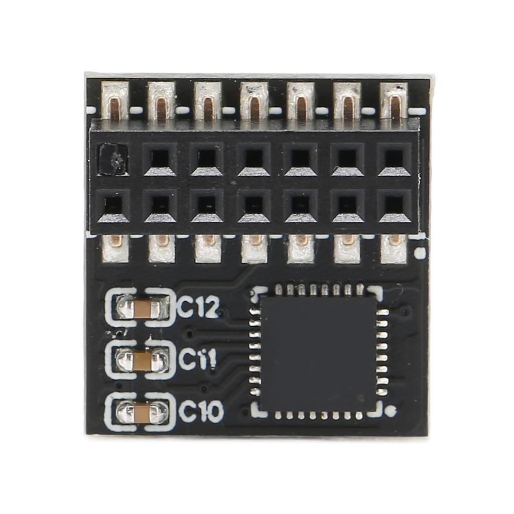 TPM 2.0 Module 14Pin SPI TPM 2.0 Encryption Security Module LPC Interface 14Pin TPM2.0 Module for Windows for ASUS