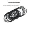 750pcs 0.7mm Waterproof Round Watch Gaskets O Ring Rubber Seal Washers Watch Accessory