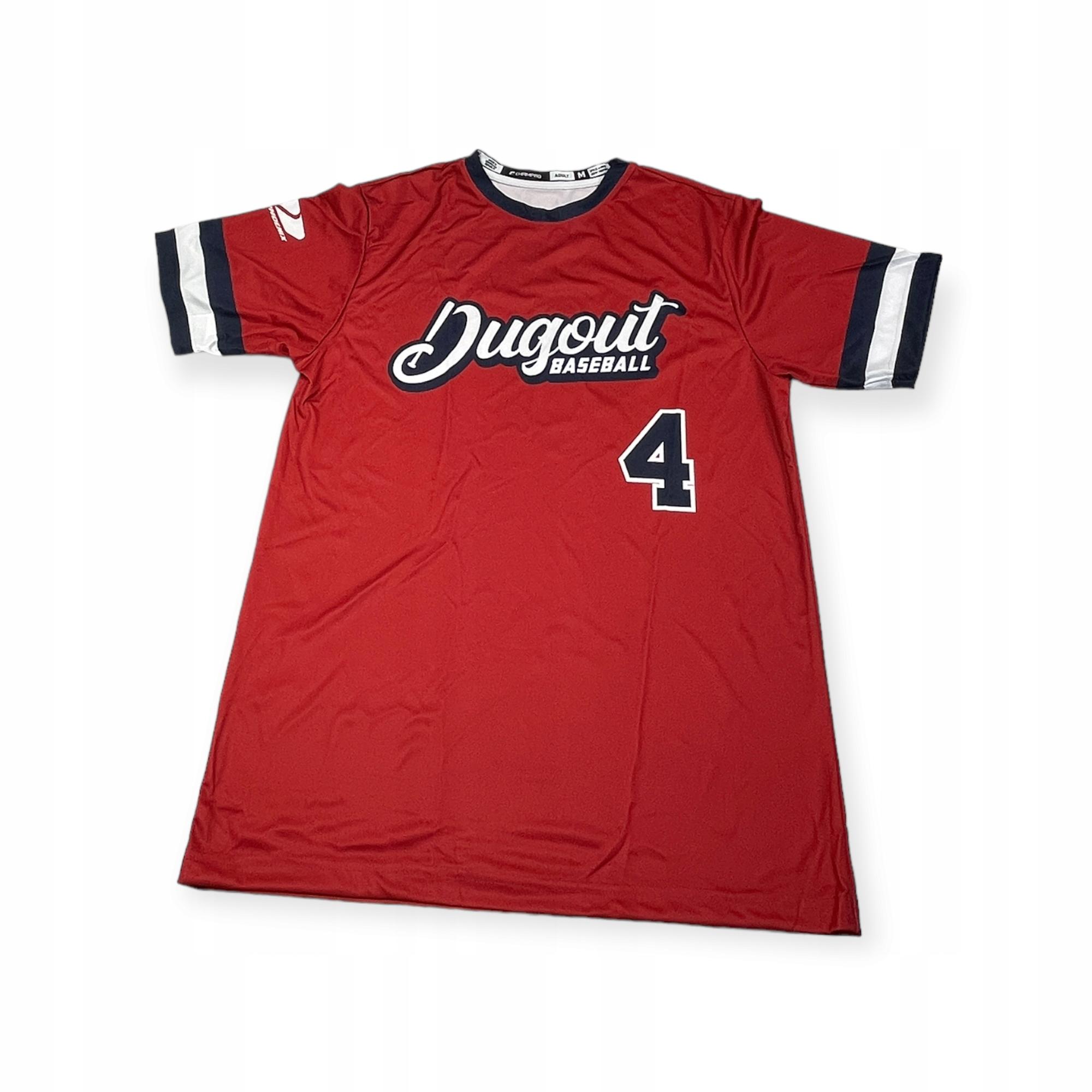 

Bluzka męska na krótki rękaw CHAMPRO DUGOUT BASEBALL 4 M