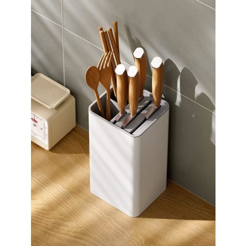 Upgraded EX-SPACE Knife Holder, Knife Stand, Knife Holder, Knife Case, Knife Rack, Stylish, Popular, Modern, Stylish Kitchen Storage, Hygienic, and Ti