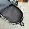 Women's Star Printed Backpack with Coin Purse