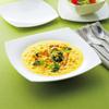 NARUMI Styles 28cm Curry/Pasta Plate, Diagonal, White, Simple, Square, Microwave-Safe, Dishwasher-Safe, 50481-5321