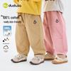Dudujia Kids' Pure Cotton Spring Pants - New Arrivals for Boys & Girls: Casual Long Pants for Children & Toddlers