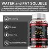 High content 100mg Coenzyme Q10, adult health and nutrition capsules, all-natural