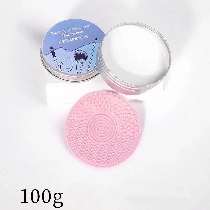 Natural Makeup Brush Cleaner Soap Multi Functional Washing Outdoor Portable Cosmetics Travel Beauty Cleaner Tools Reusable