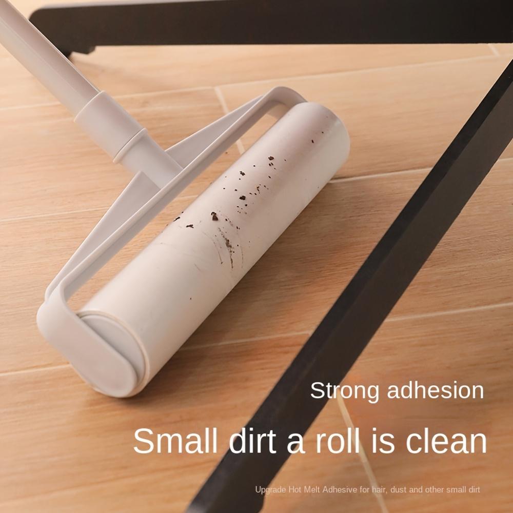 24cm Breiter Fusselroller Klebrige Große Oberfläche Mit Langem Griff Verstellbar Tierhaarentferner Staubbürste Für Teppiche Böden Vorhänge Hausreinigung