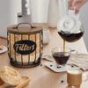 AD23-Coffee Filter Holder Storage For Coffee Bar Accessories Beautiful Coffee Filter Storage Container And Dispenser