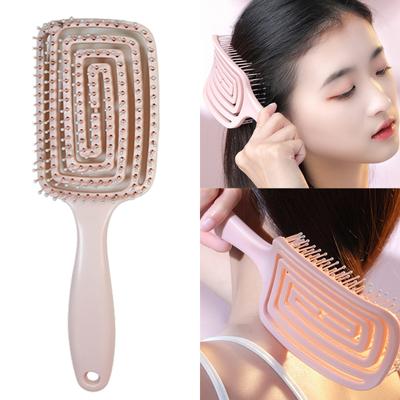 Cepillo y peine para el cabello con ventilación profesional, antiestático, para masaje del cuero cabelludo, peines para cabello seco y mojado, herramientas de peluquería
