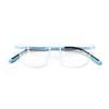 KOCOLIOR New Rubber Titanium Anti Blue Light Reading Glasses Customized Optical Round Frame Presbyopia Glasses for Men and Women