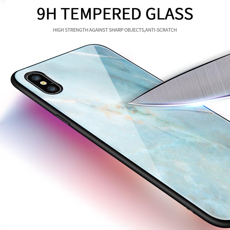 Tempered Glass Phone Case For iPhone 11 12 13 14 15 16 17 Redmi 10 12 14C Note10 Note14 Xiaomi 11Lite PocoC75 Soft Edge Shockproof Smooth Shell