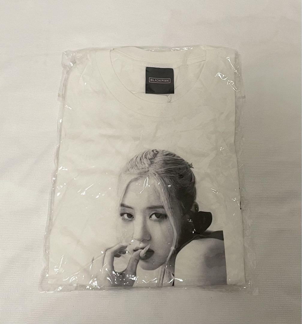 

[USED] BLACK PINK ROSÉ T-shirt, size S