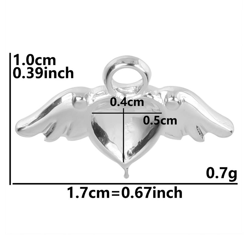 100% Stainless Steel Heart Cross Star Moon Charms For Jewelry Making Diy Stone Crystal Enamel Connector Metal Pendant Accessorie