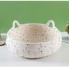 40CM Cat Bed Cotton Rope Weaving Pet Nest Cat Claw Grinding Board Comfortable Puppy House Large Dog Bed Pet Supplies
