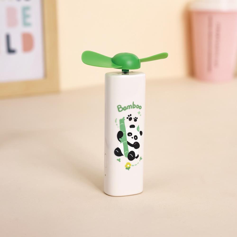 

2026 Creative Bamboo Dragonfly Handheld USB Rechargeable Portable Fan - Perfect for Students and Gifts Custom/Wholesale/Cross-border