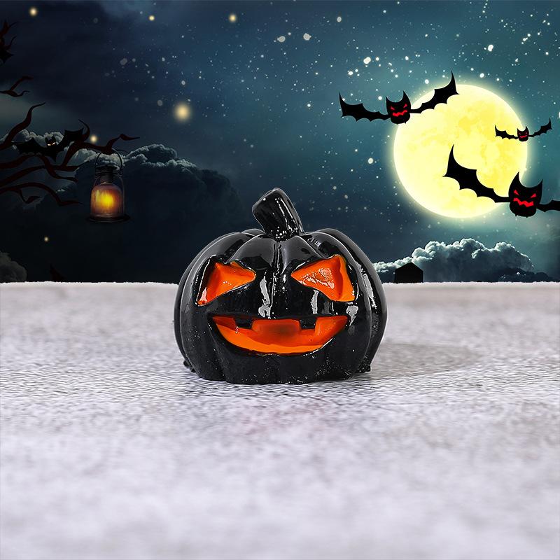 Micro Landscape Halloween DIY Ornaments Accessories Tree Ghost Pumpkin Tree Decorative Resin Accessories