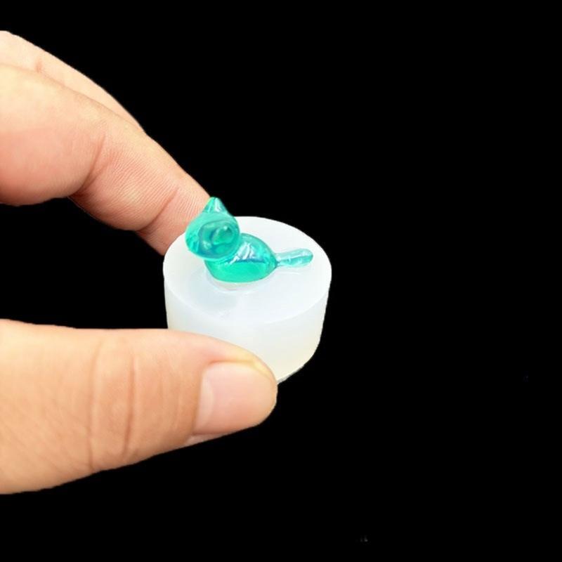 Handmade Silicone Sitting Cats Mold For Resin Jewelry Making With High Detail Crafting And Easy Release Designs Mould