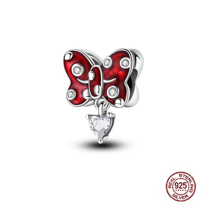 Fits Original Red Colorful Charmscopper Love Heart Bike Travel Race Car For Women Bracelet Christmas Gift Beads Diy Jewelry