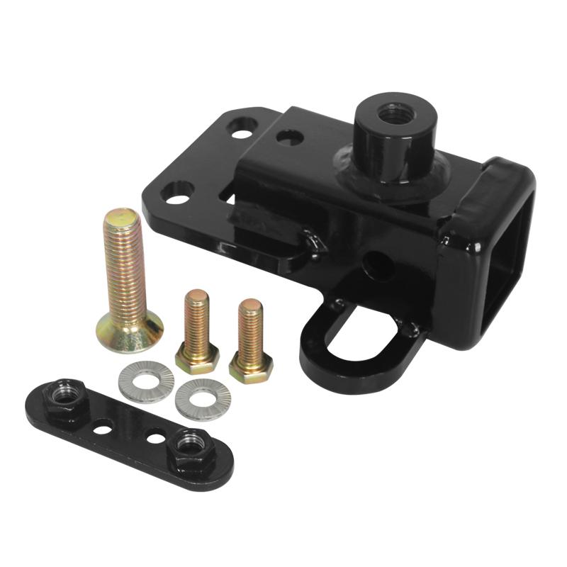 Ram 1500 tow hooks steel 2-inch receiver trailer hitch in rear bumper install