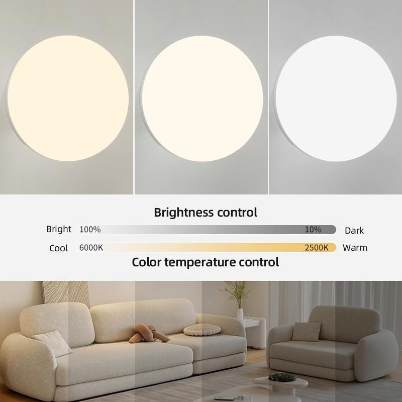 14inchs 24W Household Foldable Blade Small Exhaust Fan Electric Ceiling Fan With Light E27 Socket Invisible Ceiling Fan