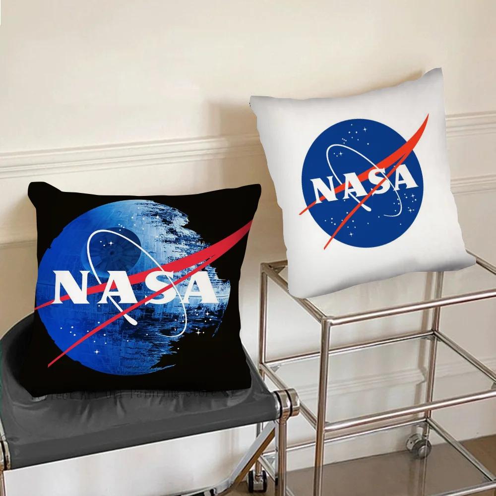 1pc NASA Pillow Case Square Bedroom Sofa Leisure Comfort Cushion Car Living Room Home Decoration