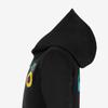 Nike Kids Sunflower Letter Logo Printed Zip-Up Hoodie Kids Outerwear Black DM8102-010