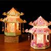 Paper Middle Autumn Festival Lantern 3D Ancient Style Handheld Lantern  Gift