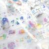 Journal GO 5x200cm Starry Sky Tape Stickers Aesthetics Cloud Sticker for Collage Junk Journal Scrapbook Card Masking Tape