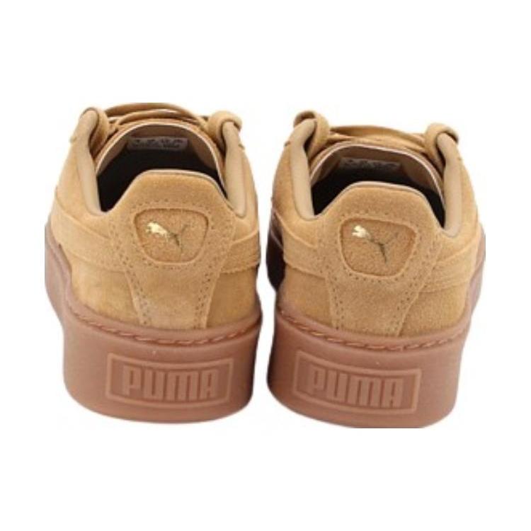 Puma Suede Platform Sd Oatmeal Womens 364718-01