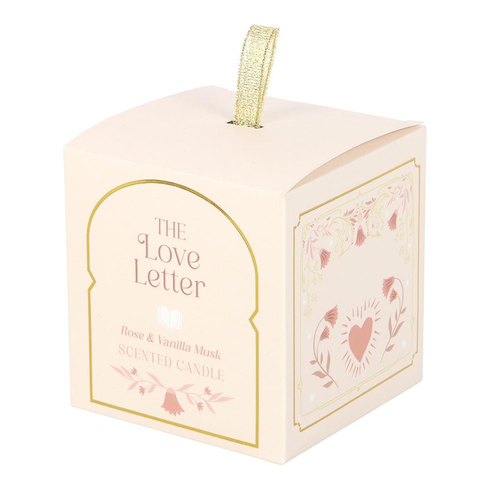 Something Different The Love Letter Rose & Vanilla Musk Candle