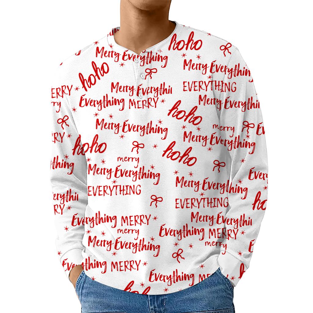 Men's Casual Oversized Button-Down Shirt With Long Sleeves