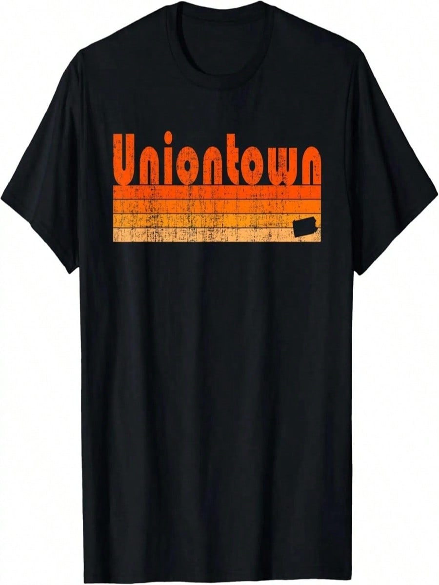 Retro 80s Style Uniontown PA T-Shirt S разноцветный