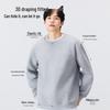 MINISO Men's Casual Round Neck Pullover Sweatshirt