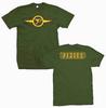 New Authentic Pixies Gold Lightning Army Logo Green Lightweight Band TShirt Unisex T-Shirt