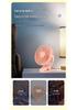 Ultra-Quiet USB Rechargeable 4-inch Clip Fan - Long Battery Life, Perfect for Desktop & Summer Use