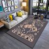 Wild West Cowboy Riding Design Suitable As a Non-slip Mat for the Living Room or Bedroom Sofa