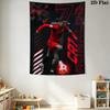 Cristiano Ronaldo CR7 Tapestry, Portugal Soccer Player Dynamic Wall Hanging, Sports Wall Art Home Decor