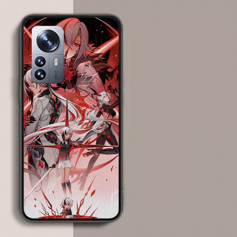 Arlecchino Genshin Impact Phone Case For Xiaomi 15 Poco X7 X6 F7 14 Ultra Mi F6 F5 F4 F3 X5 X4 X3 M6 Pro M5 M5S M3 Capa Coque