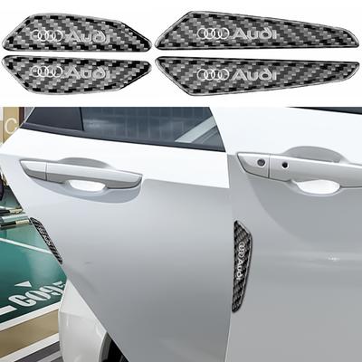 2026 4 Piezas Tira Anticolisión para Borde de Puerta de Coche Pegatina Protectora Calcomanía Accesorios Exteriores Estilo de Coche Para S1 Sline A3 A4 A5 A6 A7 2x