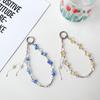 Light Luxury High-End Water Drop Crystal Phone Chain Tassel Pendant Bag Decoration Accessories Keychain Pendant Jewelry