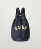 Satur Canvas Drawstring Bag Navy