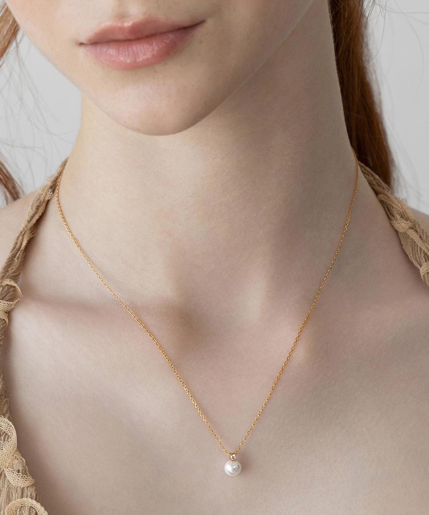 Tatiana (Silver 925) 6Mm Swarovski Pearl Necklace Nz2491