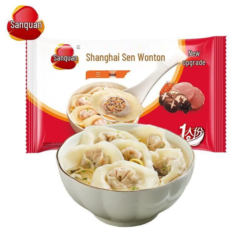 San Quan Shanghai Style Three Delicacies Instant Wontons