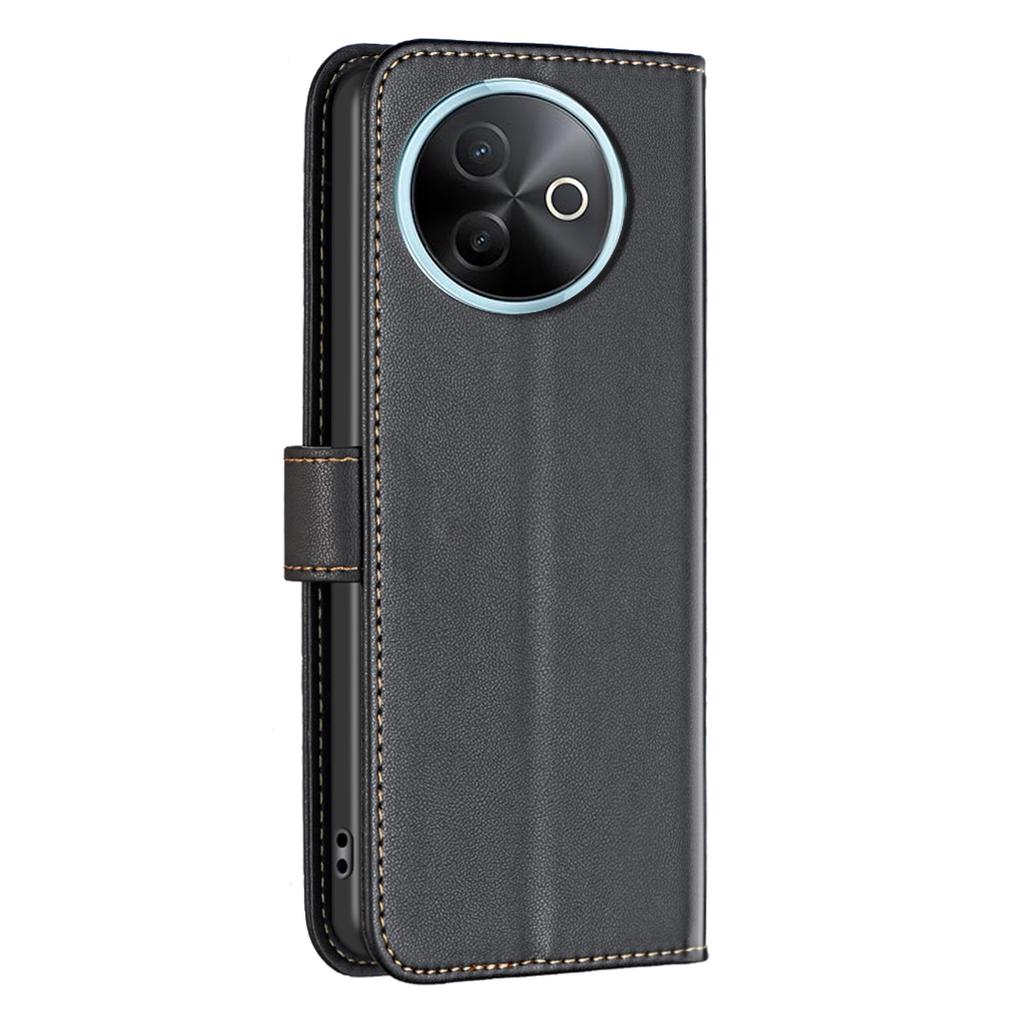 BINFEN COLOR BF17 For vivo Y39 5G Case Wallet Folio Flip Leather Cover