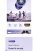 2025 Bluetooth Clip-on Sports Earphones: Noise Cancelling, Power Display, Long Battery Life, High Sound Quality